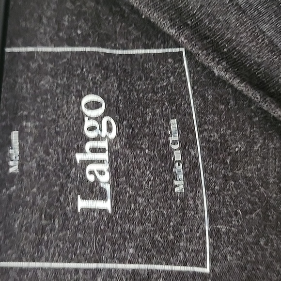 Mens Lahgo Short Sleeve pima cotton Pajama Sleep Pocket T Shirt Size M - Picture 3 of 7